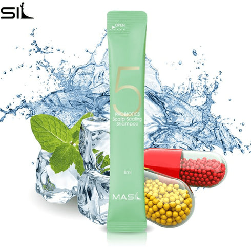 5 Probiotics Scalp Scaling Sampoo - 8 ml - WowSkin Romania